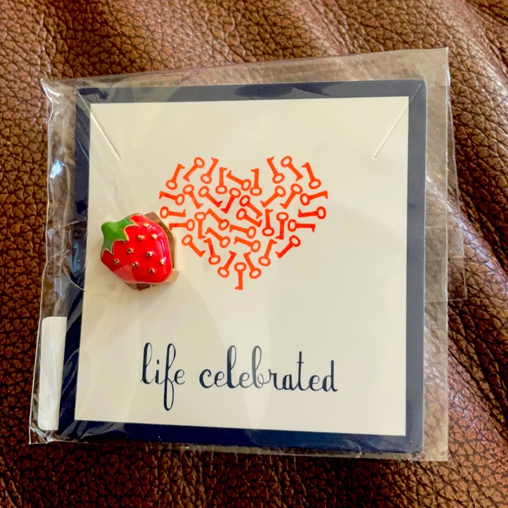 KEEP Rosegold strawberry charm 🍓